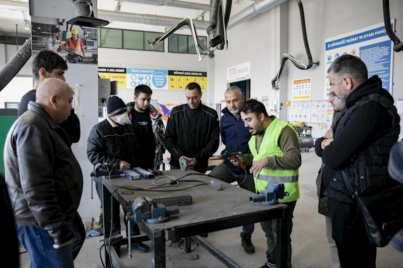 Büyükşehir, MERCEK İle Kalifiye Eleman Yetişmesine Öncülük Ediyor