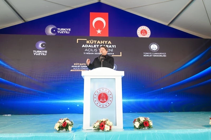 ADALET BAKANI YILMAZ TUNÇ, KÜTAHYA ADALET BİNASININ AÇILIŞ TÖRENİNDE KONUŞTU