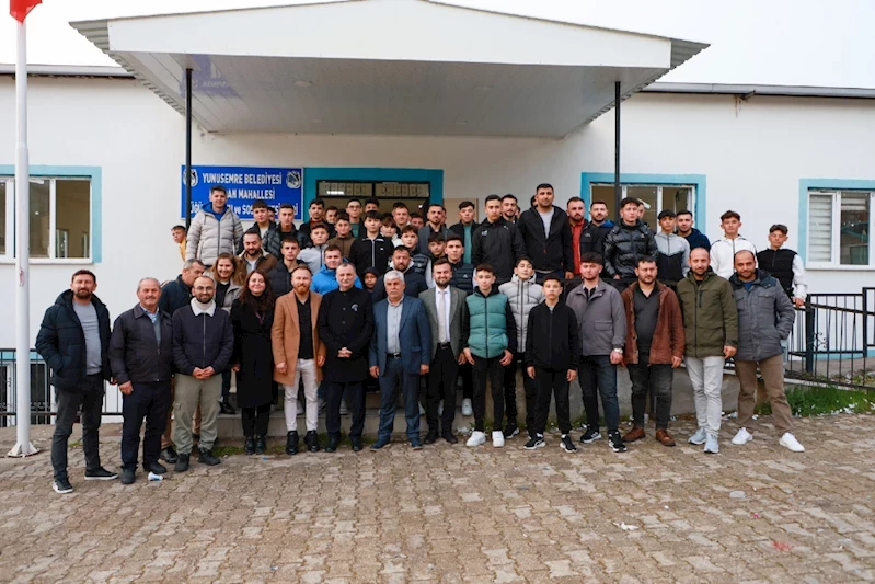 BAŞKAN BALABAN YUNTDAĞI’NDA VATANDAŞLARLA BAYRAMLAŞTI
