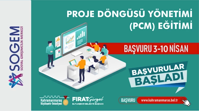 Sosyal Girişimcilik Merkezi’nde Proje Döngüsü Yönetimi Eğitimine Başvurular Başladı!